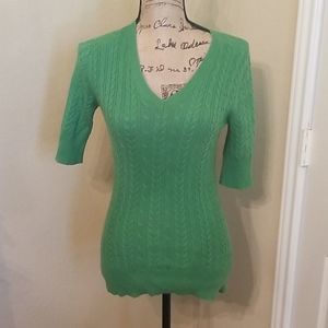 Merona green sweater